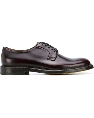 Doucal's Lace-up Derby Shoes - Brown