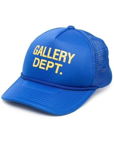 GALLERY DEPT. Logo Embroidered Cap - Blue