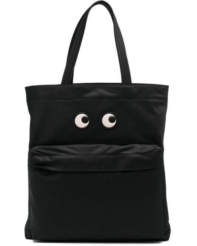 Anya Hindmarch I Am A Plastic Bag Tote Bag - Black