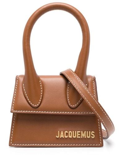 Jacquemus Le Chiquito Leather Mini Bag - Brown