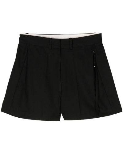 Low Classic Low-Waist Tailored Shorts - Black