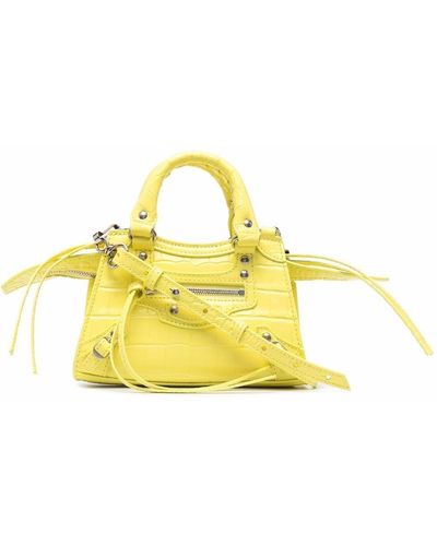 Balenciaga Small Neo Classic Tote Bag - Yellow