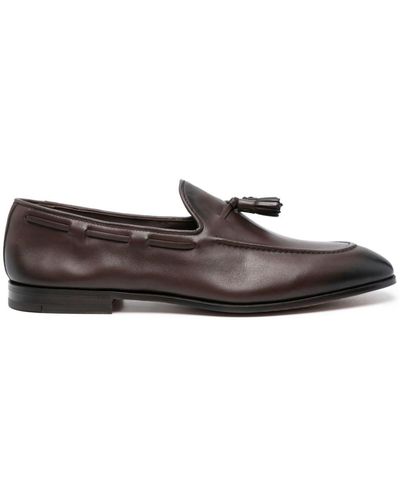 Church's Tassel-Detail Leather Loafers - Brown