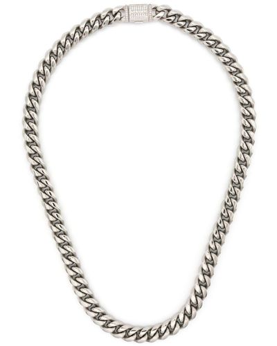 DARKAI Cuban Choker Necklace - Metallic