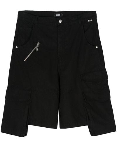 Gcds Ultracargo Bermuda Shorts - Black