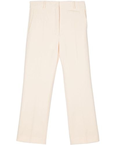 Sportmax Romagna Tailored Trousers - Natural