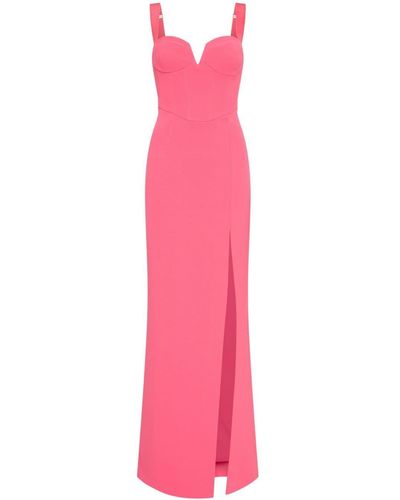 Rebecca Vallance Marie Crepe Gown - Pink