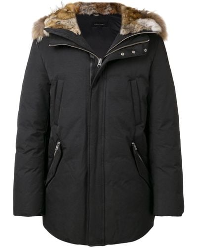 Mackage Edward Fur Hooded Jacket - Black