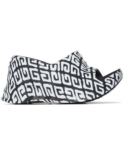 Givenchy Marshmallow 4G Slide Sandals - White