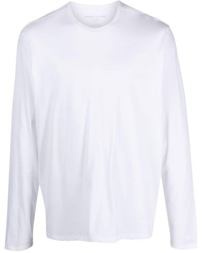Majestic Filatures Round-Neck Long-Sleeve T-Shirt - White