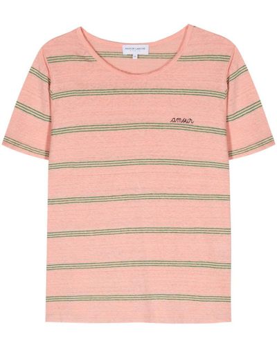 Maison Labiche Amour Villiers T-Shirt - Pink
