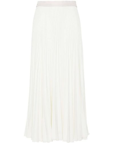 Herskind Nessa Pleated Maxi Skirt - White