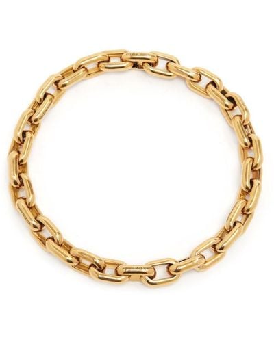 Alexander McQueen Peak Chain Necklace - Metallic