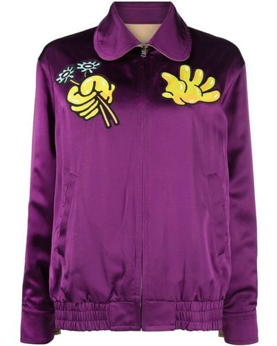 KENZO Boke Boy Reversible Jacket - Purple