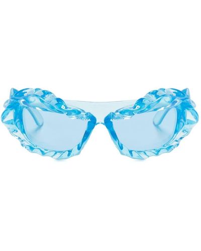 OTTOLINGER Twisted Sunglasses - Blue