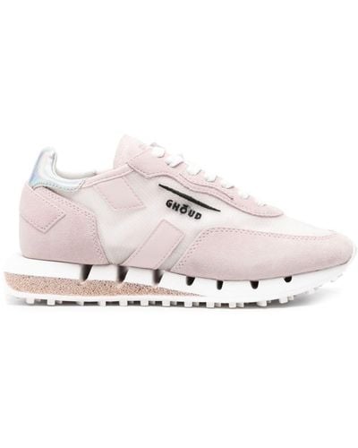 GHŌUD Rush Suede Trainers - Pink