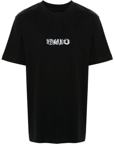 Eraldo Logo-Print T-Shirt - Black