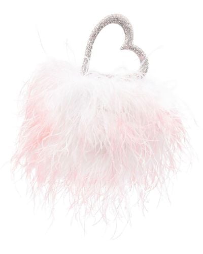 L'ALINGI Love Feather Clutch Bag - Pink