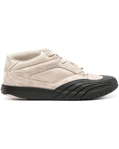 Givenchy Skate Distressed Trainers - White