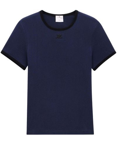 Courreges T-Shirts And Polos - Blue