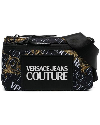 Versace Logo-print Belt Bag - Black