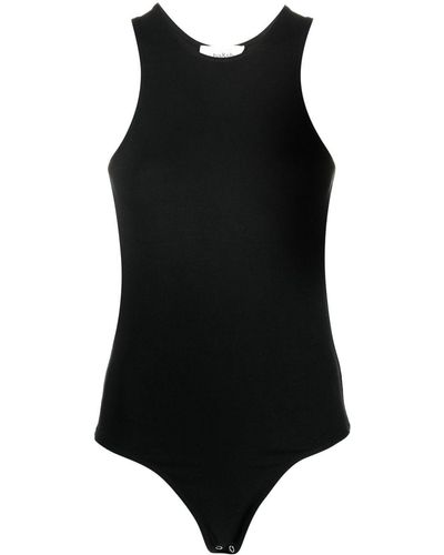 Ba&sh Open-back Sleeveless Bodysuit - Black