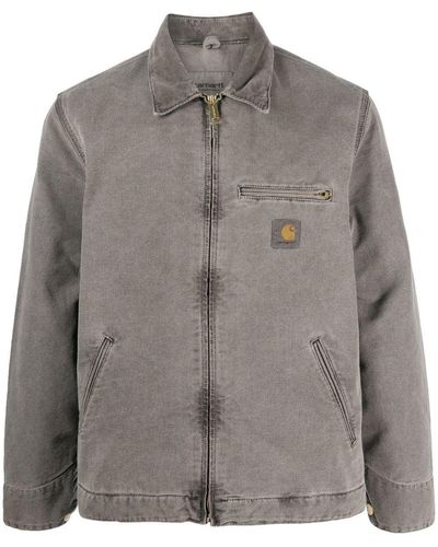 Carhartt Detroit Organic Cotton Jacket - Grey