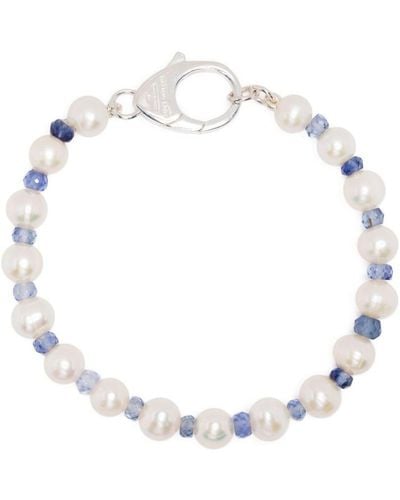 Hatton Labs Pearl Sterling Bracelet - White