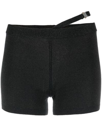 1017 ALYX 9SM Hip-Strap Knit Shorts - Black