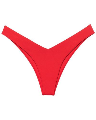 Frankie's Bikinis Enzo V-Silhouette Bikini Bottom - Red