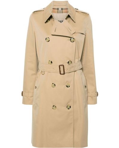 Burberry The Kensington Trench Coat - Natural
