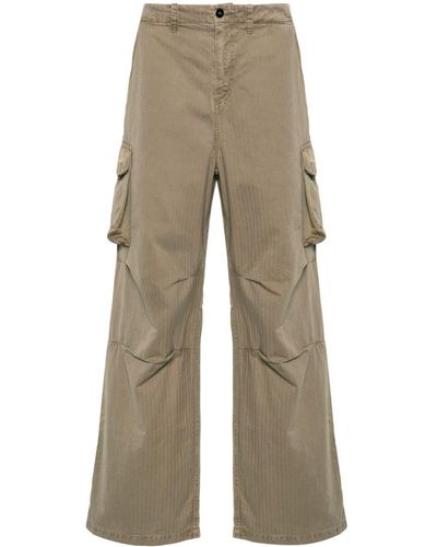 Our Legacy Mount Cargo Wide-Leg Trousers - Natural