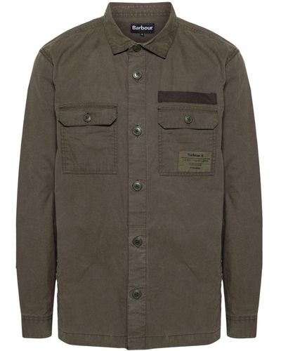 Barbour Bidlam Ripstop Shirt - Green