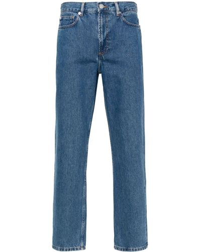 A.P.C. Jean Martin Straight-leg Jeans - Blue