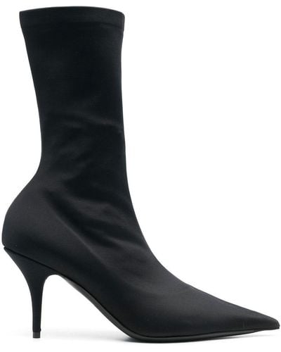 Balenciaga Knife 80Mm Ankle Boots - Black