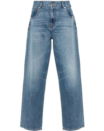 7 For All Mankind Ryan Straight-Leg Jeans - Blue