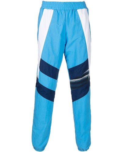 United Rivers Colour-Block Track Trousers - Blue