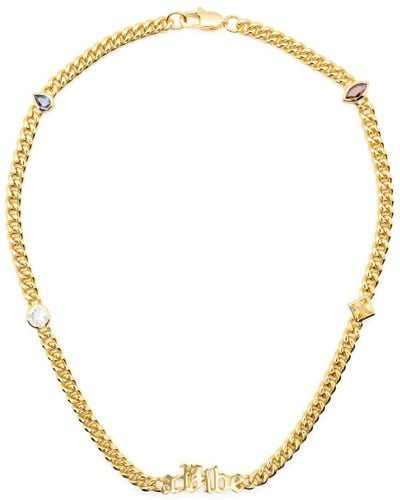 DARKAI A Vibe Crystal-Embellished Necklace - Metallic