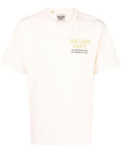 GALLERY DEPT. 'beverly Blvd' Graphic-print T-shirt - White
