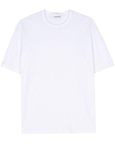 Costumein Slub Cotton T-Shirt - White