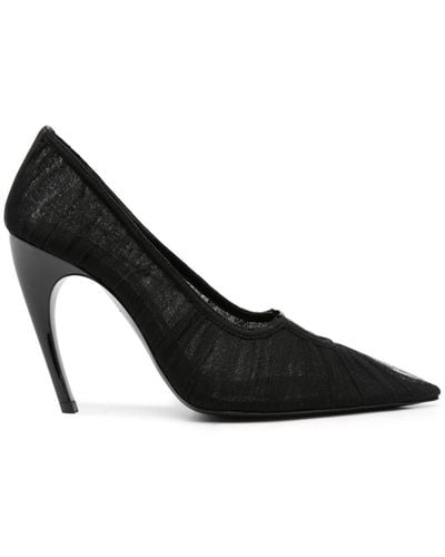Nensi Dojaka 110m Canvas Court Shoes - Black