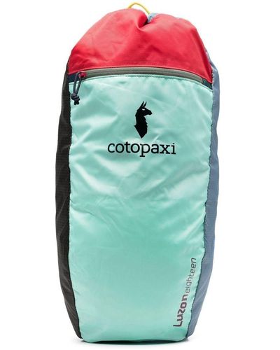 COTOPAXI Colour-block Backpack - Green