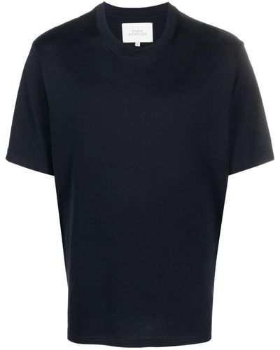 Studio Nicholson Cotton Jersey T-Shirt - Blue