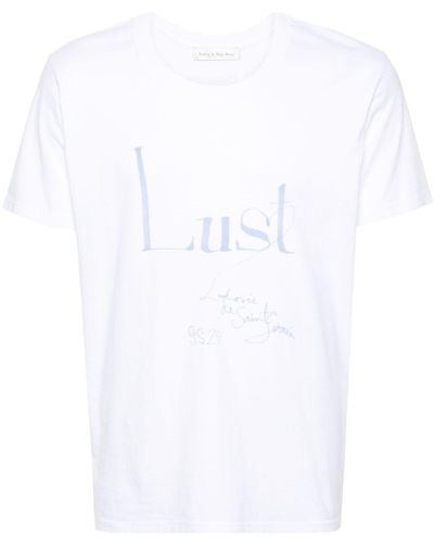Ludovic de Saint Sernin Logo-Print T-Shirt - White