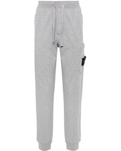 Stone Island Compass-Badge Track Trousers - Grey