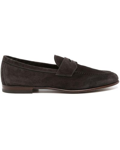 Henderson 74400.S.1 Suede Loafers - Black