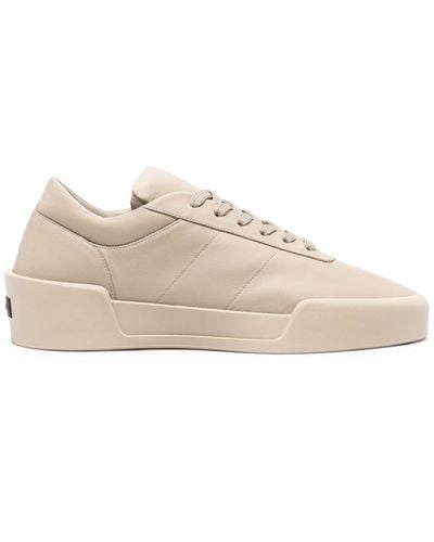 Fear Of God Aerobics Leather Sneakers - Natural
