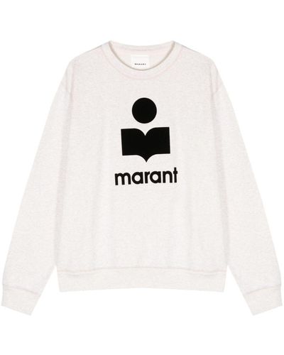 Isabel Marant Milly Sweatshirt With Print - White