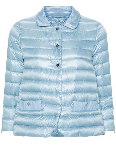 Herno Quilted Padded Jacket - Blue