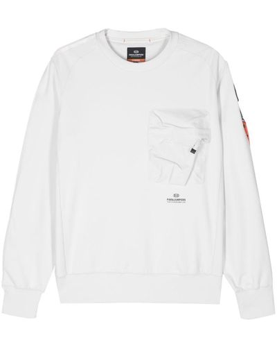 Parajumpers Sabre Cotton-Blend Sweatshirt - White